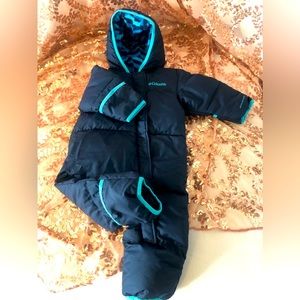 Columbia- Snowsuit -Blue 6-12mos